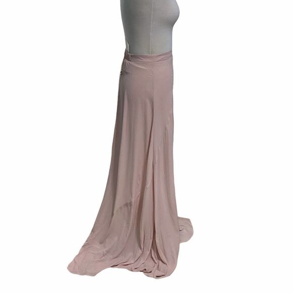 Show Me Your Mumu SMYM Princess Di Maxi Ballgown Skirt Dusty Blush Medium - Picture 8 of 14